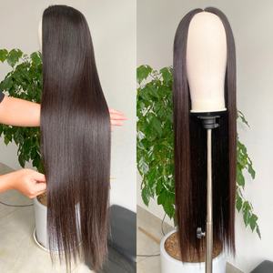 Top prix de gros vietnamien Remy cheveux grade longue durée os droite perruque crue vierge humaine Extensions meilleure qualité du vendeur - Product Image 2