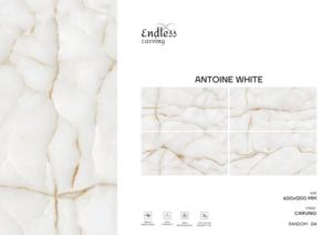 Azulejos de porcelana de lujo tallados para pisos y paredes, tamaño 600X1200, formato grande para villas, apartamentos, hoteles, oficinas y edificios comerciales. - Product Image 2