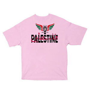 Camiseta Personalizada de Ucrania y Palestina para Hombre y Mujer, con Mensaje Impreso, de Algodón, Manga Corta, Cuello Redondo, con Eslogan Personalizado - Product Image 2
