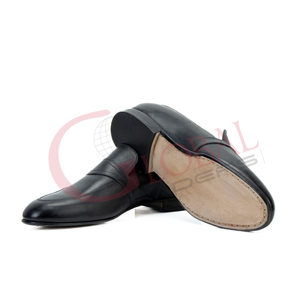 Mocasines de Cuero Genuino Hechos a Mano para Hombre, Zapatos de Conducir con Suela Suave, Mocasines de Cuero Casuales y Modernos - Product Image 3