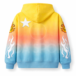 Ensemble de survêtement personnalisé style délavé pour hommes et femmes, sweat à capuche et pantalon de jogging vintage délavé, fabricant OEM ODM de survêtements streetwear - Product Image 3
