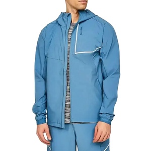 Custom Windbreaker Tracksuit <b>Men</b> Waterproof Polyester Nylon <b>Track</b> <b>Jacket</b> Shorts Set Lightweight Sportswear OEM Tricot Warm Up - Product Image 4