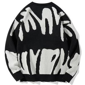 Cardigan en tricot classique boutonné pour homme - Product Image 2