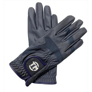 Leatherrite Custom Unisex Synthetic Leather Equestrian Horse Riding <b>Gloves</b> <b>Knuckle</b> Mesh Zigzag Cuff for Closure Grip Summer - Product Image 1