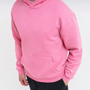 Sudadera con Capucha para Hombre, Forro Polar 500GSM, Corte Regular, Color Sólido, Informal, con Bolsillo Frontal, Fabricada por Antique Fashion - Product Image 2