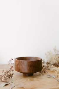 Tazón de Madera Ecológico Premium, Diseño de Lujo, Hecho a Mano, Resistente, Apto para Lavavajillas, Ligero, Vajilla para Restaurante, Decoración para el Hogar - Product Image 1