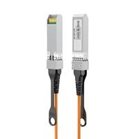 YUNVO 10G SFP+ ke SFP+ AOC OM2 3M/5M/7M/10M/20M LSZH 10GBASE Kabel Optik Aktif SFP untuk Switch Jaringan/Server/Core Router