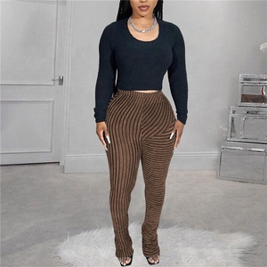Pantalon d'hiver pour femme à prix abordable, couleurs personnalisables, coupe classique, 100 % coton, séchage rapide, respirant, haute qualité, fabricant OEM - Product Image 1