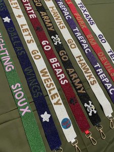 Custom Beaded Purse Strap Handmade <b>Bead</b> Bag Strap Boho Crossbody Replacement Strap Festival Purse ChainPersonalized Beaded - Product Image 5
