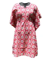 Sıcak satış son moda tarzı yaz sezonu pamuk malzeme kadın giyim uzun Kaftan elbise Kurti küresel alıcılar için