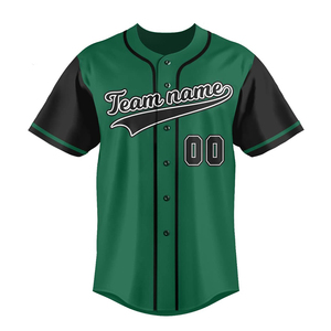 Camiseta de béisbol moderna para hombre, estilo oversized con botones, tela transpirable, corte atlético, perfecta para entrenamientos en el gimnasio y práctica de béisbol. - Product Image 2