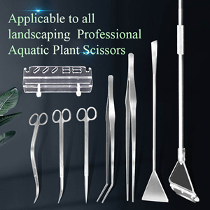 Ciseaux d'aquarium à surface miroir au meilleur prix, ciseaux ondulés en acier inoxydable pour aquarium, approuvés CE ISO par Surgiright Instrument - Product Image 5