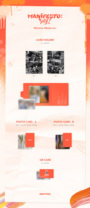 ENHYPEN Manifesto Day 1 Weverse Albums Ver. Album CD de musique pop coréenne pour tous les âges - Product Image 2