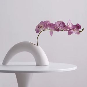 Jarrón de Cerámica Estilo Vintage Personalizable al por Mayor, Pieza de Decoración Rústica para el Hogar, Decoración Fantástica - Product Image 4