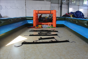 Cancha de fútbol inflable en oferta para eventos deportivos de fútbol comercial al aire libre. - Product Image 3