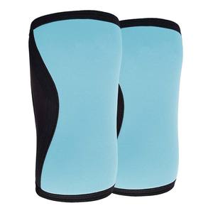 Genouillères de protection ajustables en néoprène 5mm 7mm pour squats, avec logo personnalisé, pour haltérophilie, sport, gym et fitness - Product Image 3