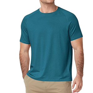 Lightweight Athletic <b>Compression</b> Rashguard <b>Shirt</b> Short Sleeve UPF50 Breathable for Unisex Workout Running Activewear - Product Image 4