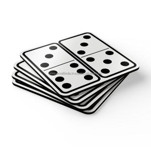 Posavasos de nogal de madera de grado premium Artesanía de estilo clásico Suministros al por mayor Posavasos de corcho de madera - Product Image 1