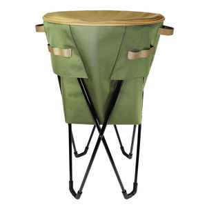 Lifestyle Cooler Bags 20L Oxford Fabric Zipper Closure Outdoor Use Green Foldable Insulated Cooler Bag - Product Image 5