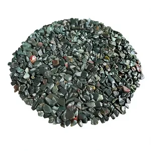 Pierres précieuses en gros : copeaux de pierre de sang, pierres de guérison en cristal naturel, copeaux d'agate sculptés, artisanat DIY, pierre brute, décoration intérieure - Product Image 1