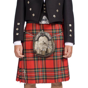 Kilts Tradicionales Escoceses de Lana TARTAN de 5 Yardas |   Falda Escocesa Highland Kilt de 16 Onzas con Tartán Disponible en la Mayoría de los Diseños - Product Image 2
