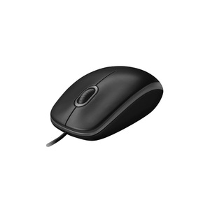 [Mighty Mouse] Souris optique filaire Logitech B100, USB, ergonomique, accessoire informatique de bureau, molette de défilement fluide - Product Image 3