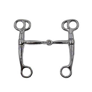 Mors de cheval à articulation arrondie pour un mouvement fluide, conception confortable pour l'équitation quotidienne - Product Image 5