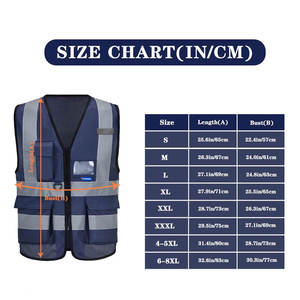 Nouveau Gilet de Sécurité Réfléchissant ANSI Classe 1 2026 avec Logo, Étanche, LED Clignotante, Multi-Poches, pour Photographie et Vêtements de Travail – Couleurs Variées - Product Image 2