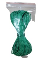 Corde tressée colorée en polypropylène, polyester, nylon pour jardinage, artisanat, usage agricole, ensemble d'outils pour maçonnerie, garantie 3 ans