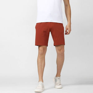 Shorts pour hommes haute performance 100% coton, décontractés, à motif uni, respirants, imperméables, écologiques, vêtements de sport Pakistan - Product Image 2