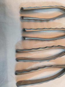 Ensemble de forceps dentaires en argent avec poignée moletée, outils chirurgicaux manuels, équipements dentaires de classe I - Product Image 6