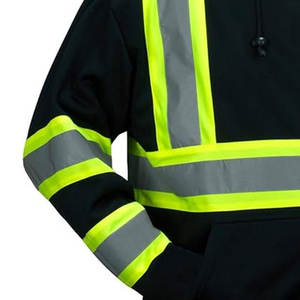Sweats à capuche de sécurité haute visibilité, veste chaude pour le travail en extérieur, vêtements de protection quotidiens - Product Image 5