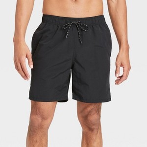 GAF 180gsm Breathable Eco-Friendly High Elastic Waist <b>Board</b> Shorts Front Custom Streetwear Unisex Solid Retro Fashion Casual - Product Image 6