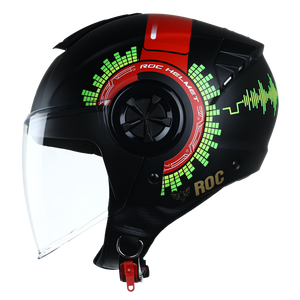 Casco de Motocicleta Abierto ROC R06 de Alta Calidad Fabricado en Vietnam, ABS Avanzado, Visera Única, Aprobado por DOT para Uso en Bicicleta, OEM - Product Image 5