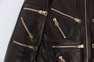 Chaqueta de Cuero Genuino para Hombre de Alto Rendimiento 2026, Chaqueta de Motocicleta de Cuero Premium para Hombre - Product Image 4