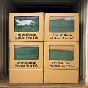 Modern Vacuum Compressed Sofa Plush Corduroy Sectional Sofa Living Room Bedroom Recliner Lazy Sofa Bed <b>Furniture</b> Packing in Box - Product Image 3