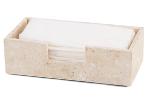Black <b>Marble</b> Tissue Box with Gray Veins Modern Free Standing Square Shape 100% Eco-Friendly JANNAT EXPORT - Product Image 6