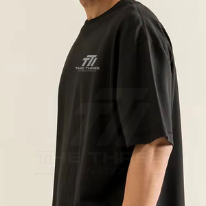 Camisetas Extra Grandes para Hombre, Suministro de Fábrica con MOQ Bajo, Fabricación Superior, Transpirables, Estampadas, 100% Algodón, Estilo Casual, Económicas - Product Image 3
