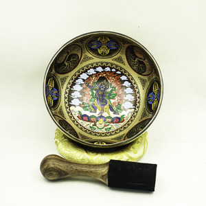 NBTE- 7 Bols chantants himalayens en métal faits à la main avec des motifs sculptés fins - Product Image 4