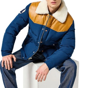 Men's Puffer <b>Waterproof</b> Jacket Quilted Designer Winter Bubble <b>Padded</b> <b>Coat</b> Down Black Nylon Outdoor Custom Puffer Jacket Men - Product Image 1