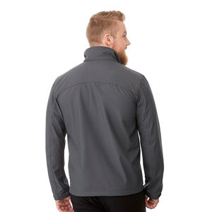 Chaquetas de Invierno Personalizadas para Hombre OMMIZ, Chaquetas con Cierre Rojo Real para Hombre, 100% Poliéster Softshell, Alta Calidad, Venta al Por Mayor de Fábrica - Product Image 2