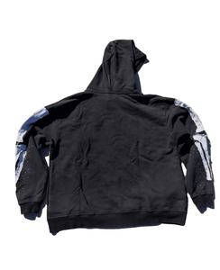 Sudadera con capucha desgastada con cremallera personalizada de alta calidad 2025 - Product Image 4