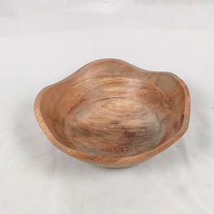 Tazón Decorativo Ecológico de Madera para Uso en el Hogar y la Cocina, Hecho de Madera Duradera, Diseño de Lujo, Superficie Lisa y Pulida, Capacidad >10L, Ideal para Fiestas - Product Image 1