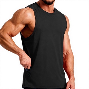 Camisetas sin mangas para hombre, de malla brillante, estilo musculoso, chaleco sin mangas, de poliéster transpirable, para fiesta y discoteca - Product Image 1