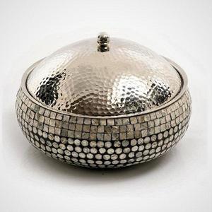 Contemporary Stainless Steel Eco-Friendly 33cm Diameter Gas & Induction Ready Serving Dish with Pot Cover <b>Cookware</b> Sets - Product Image 6