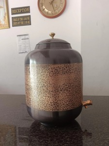 Simple Elegance Copper Water Dispenser Minimalist Copper Water Dispenser Plain Style Wholesale Item Copper Water Dispenser - Product Image 5