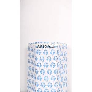 Poubelle élégante hexagonale pliable en coton et carton, faite à la main, imprimée, pour usage intérieur/extérieur, rue et bureau - Product Image 2