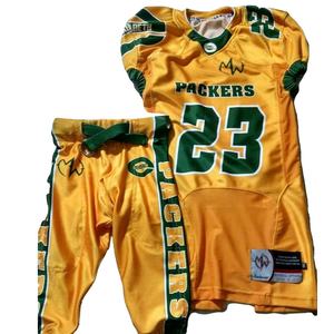 Maillot de Football américain, vêtement en sergé pour jeunes, vente en gros et bon marché, pour adultes, personnalisés - Product Image 1