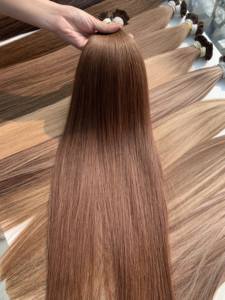 ผมต่อจากเวียดนามแท้ ยี่ห้อ NASA HAIR VIETNAM แบบเคราติน  หนา/ปลายผมหนา  มีทุกสี บรรจุภัณฑ์อย่างดี - Product Image 5