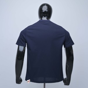 เสื้อยืดคอกลมแขนกุดผ้าฝ้ายถักคุณภาพพรีเมียมสำหรับผู้ชาย สกรีนโลโก้ด้านหน้า ทรงหลวม สไตล์ลำลอง ประดับเลื่อม - Product Image 4